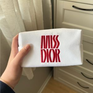 Miss Dior travel makeup pouch